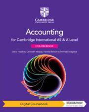 Cambridge International AS & A Level Accounting Third edition Digital Coursebook (2 Years)