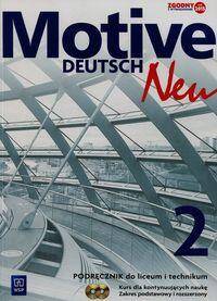 Motive Deutsch Neu 2 Podręcznik dla kontynuujących naukę + 2CD Zakres podstawowy i rozszerzony