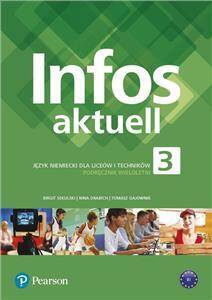 Infos aktuell 3 Język niemiecki Podręcznik + kod (Interaktywny podręcznik) kod wklejony
