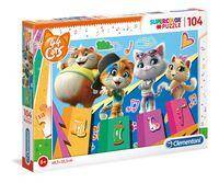 Puzzle Supercolor 104 Koty