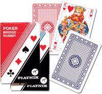 Karty pojedyncze Poker-Brydż (1 talia)