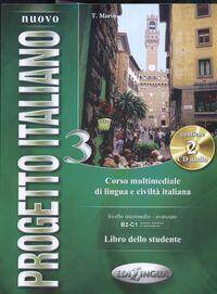 Nuovo Progetto Italiano 3 Podręcznik z płytą audio CD
