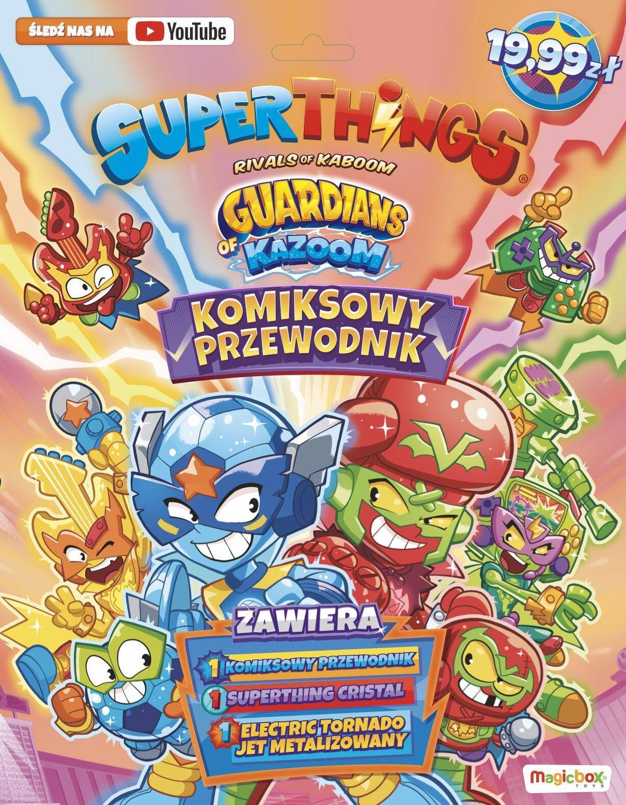 SuperThings Zestaw Startowy seria 4 Guardians of Kazoom
