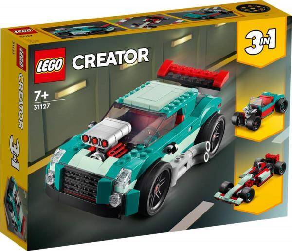 LEGO ®CREATOR Uliczna wyścigówka 31127 (258 el.) 7+