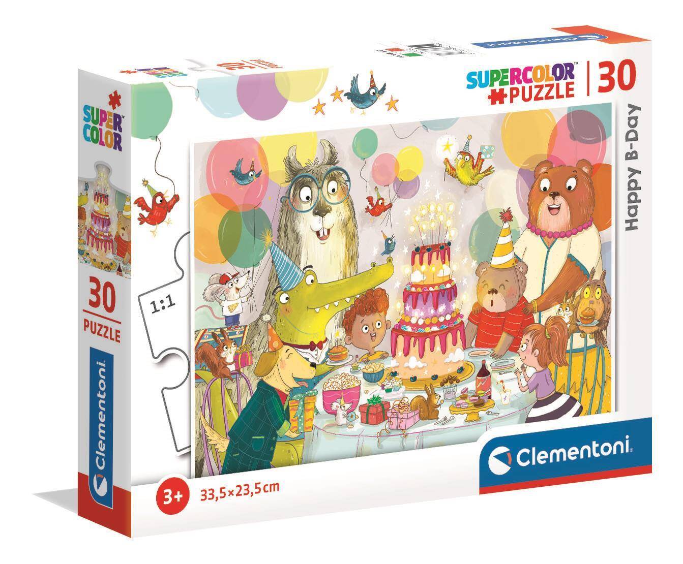 Puzzle 30 super color Szczęśliwy dzień 20264