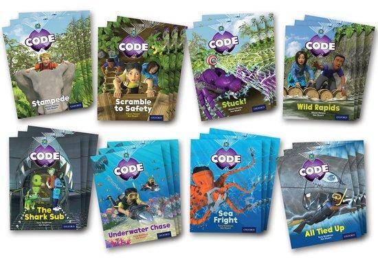 Project X - Code Level 5 Jungle Trail + Shark Dive Class Pack of 24