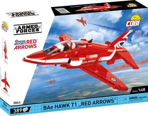 COBI 5844 Armed Force Bae Hawk T1 Red Arrow 389 klocków