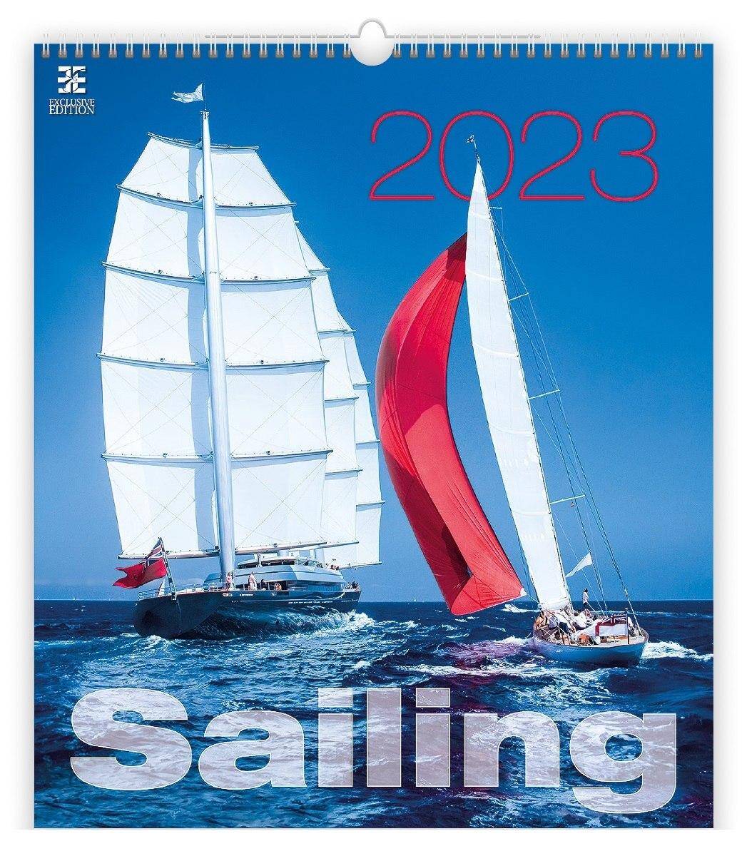 Kalendarz 2023 ścienny Sailing