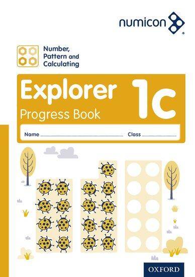 Numicon - Explorer Progress Book 1C Pack of 30