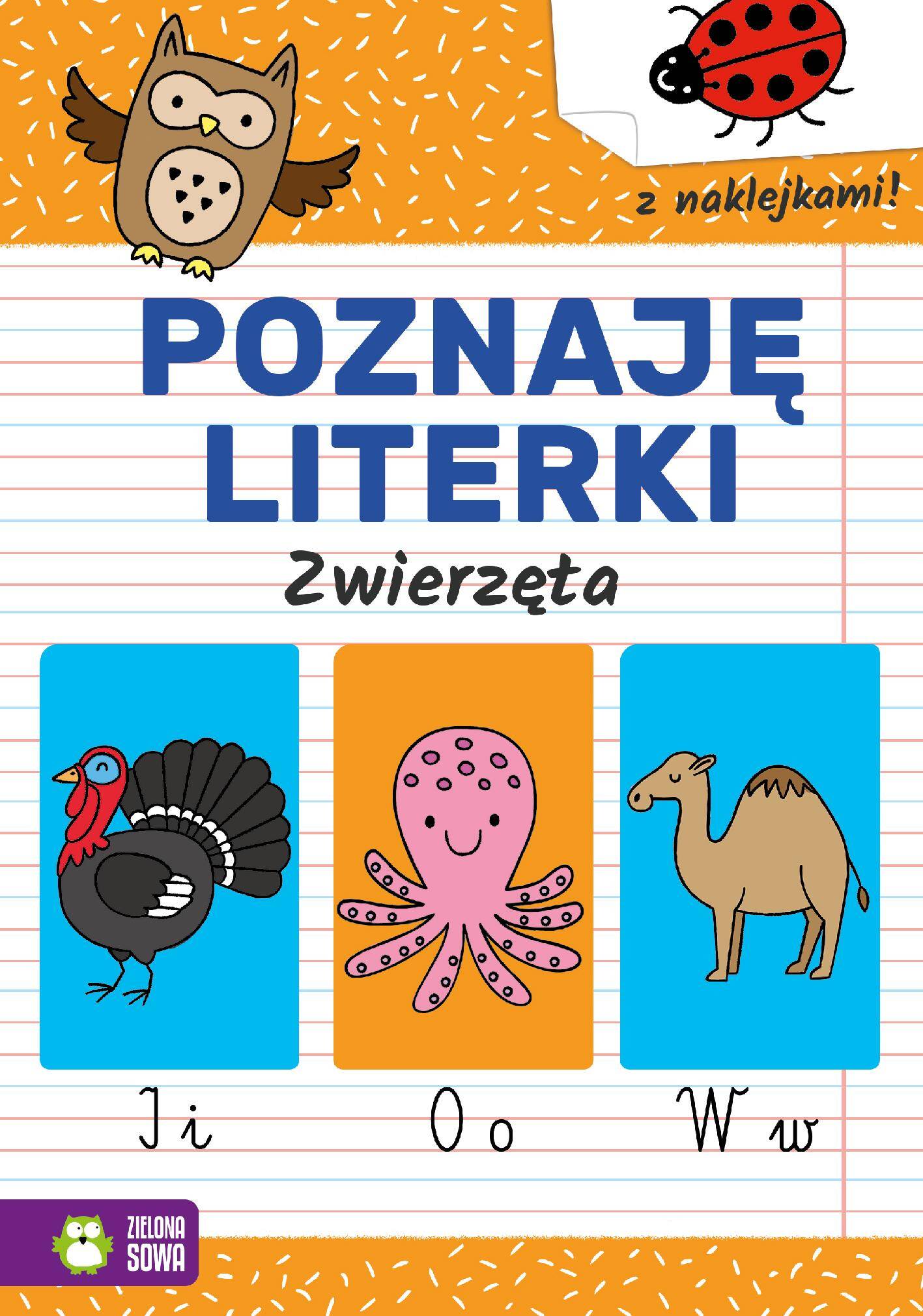 Poznaję literki. Zwierzęta. Akademia przedszkolaka