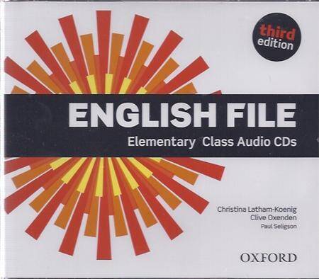 English File Third Edition Elementary Class Audio CDs (3)