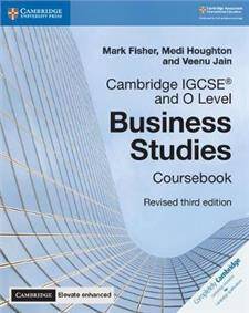 Cambridge IGCSEA and O Level Business Studies Revised Coursebook with Cambridge Elevate Enhanced Edition (2 Years)