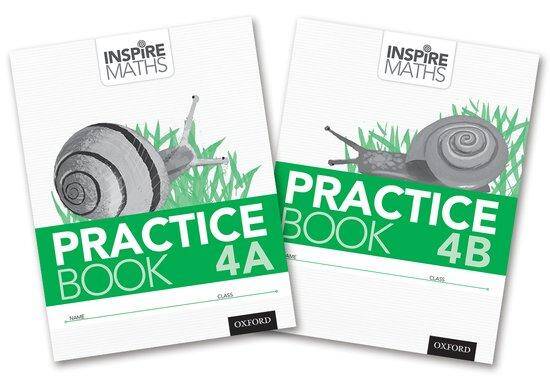 Inspire Maths: Practice Book Combined 4A and 4B (Mixed Pack)