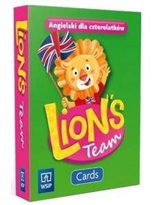 Lion's Team. Język angielski. Cards dla czterolatków