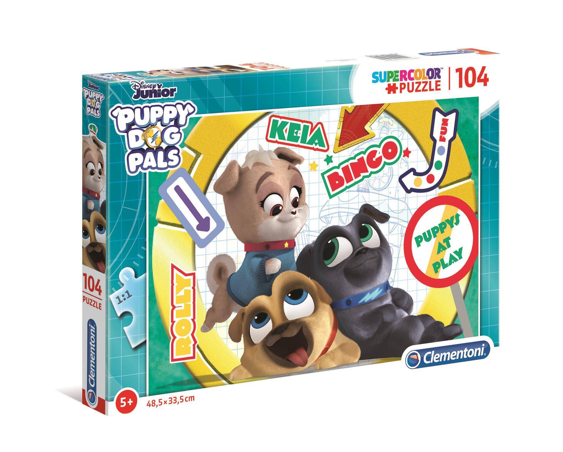 Clementoni Puzzle Puppy Dog (104 elementów)