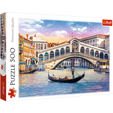 Puzzle 500 elementów Most Rialto, Wenecja