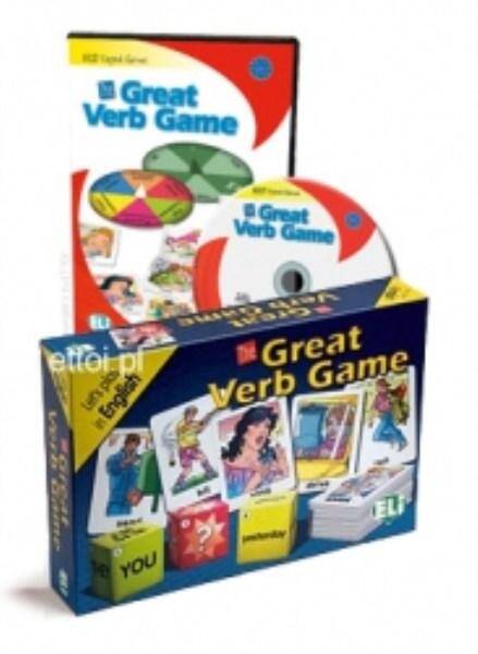 The Great Verb Game - wersja tradycyjna + CD-ROM gra językowa