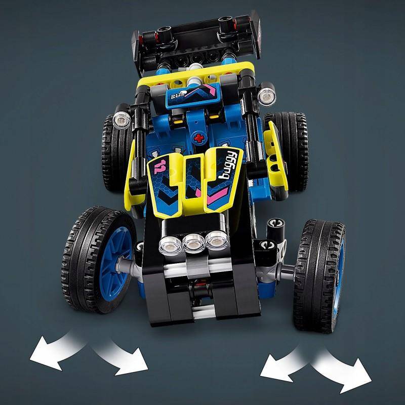 LEGO 42164 TECHNIC Wyścigowy łazik terenowy p4. 219 elementów. (Zdjęcie 3)