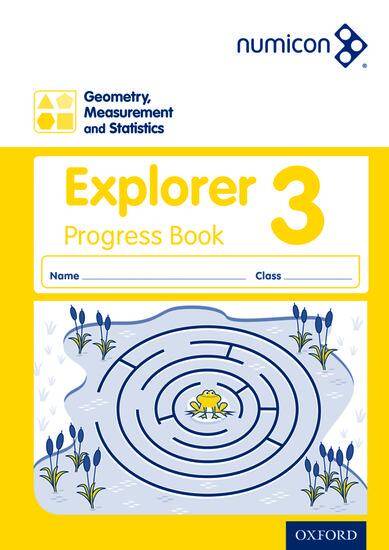 Numicon - Geometry, Measurement and Statistics 3 Explorer Progress Book Single