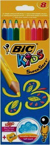 Kredki Kids Super Soft 8 kolorów