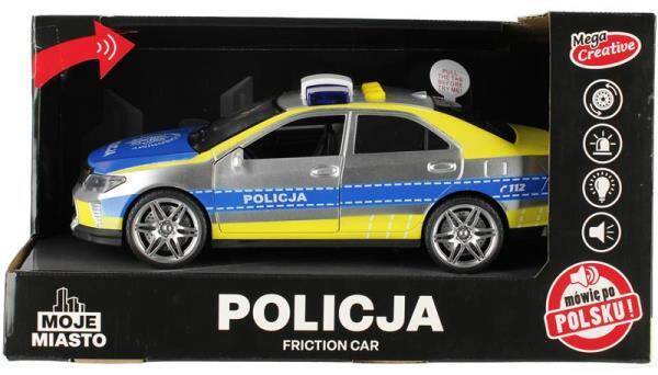 Auto Policja Moje Miasto 520399 Mega Creative