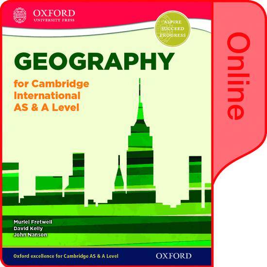 Geography for Cambridge International AS & A Level: Online Student Book