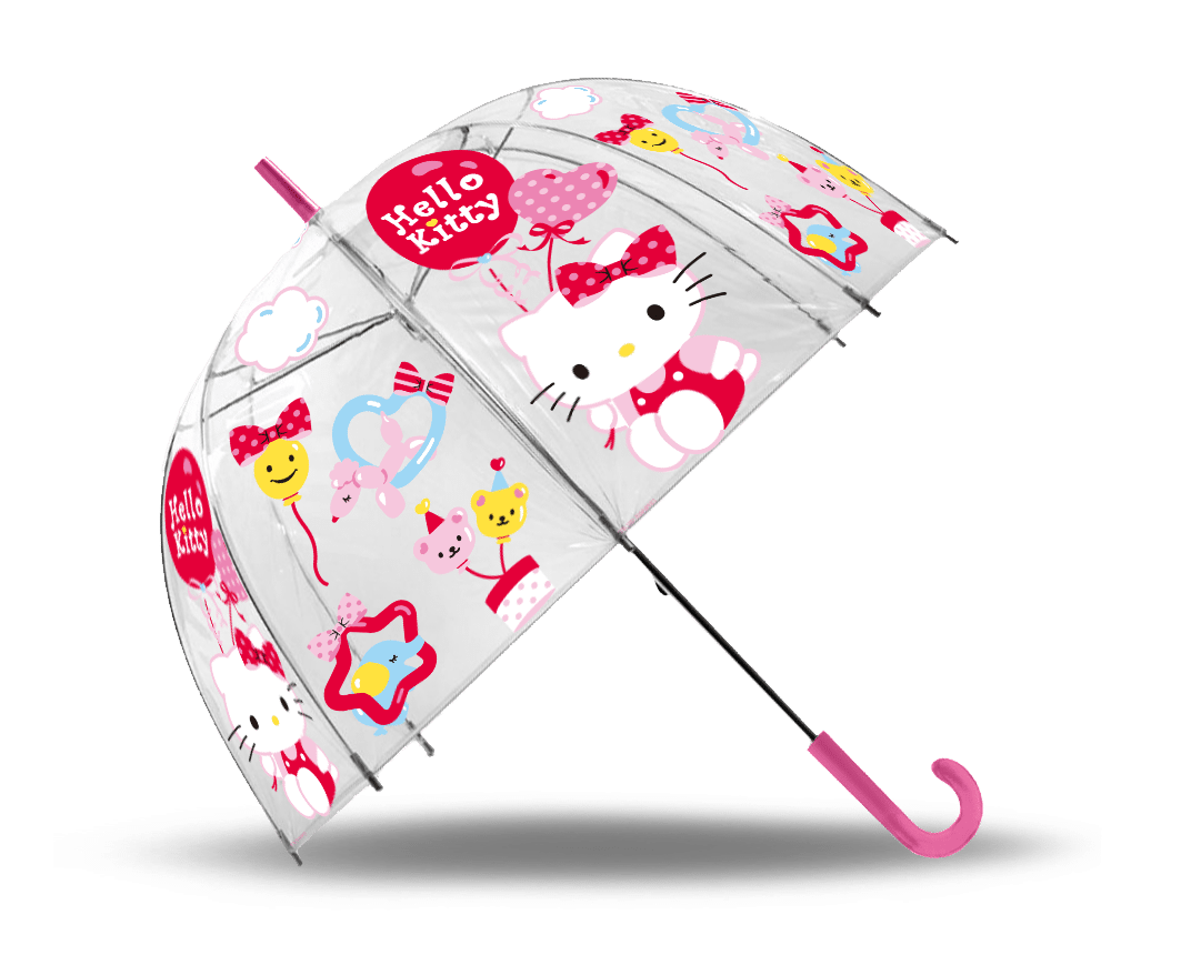 Parasolka Hello Kitty 19cali przezroczysta HK50037
