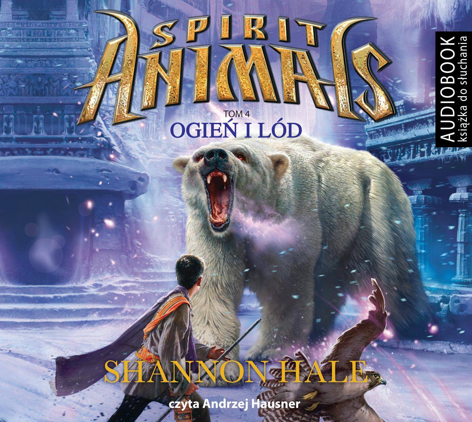 CD MP3 Ogień i lód spirit animals Tom 4