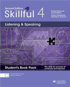 Skillful 2nd edition 4 Listening & Speaking Książka ucznia + kod online + Zeszyt ćwiczeń online