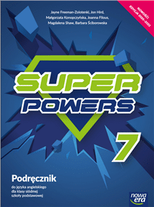 Super Powers 7 Podręcznik do języka angielskiego dla klasy siódmej szkoły podstawowej