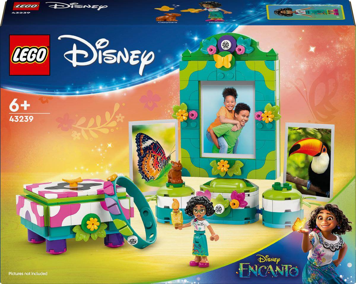 LEGO®43239  Disney Ramka na zdjęcia i pudełko na bizuterię Mirabel