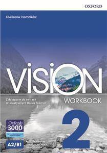 Vision 2 Zeszyt ćwiczeń z dostępem do ćwiczeń interaktywnych Online Practice