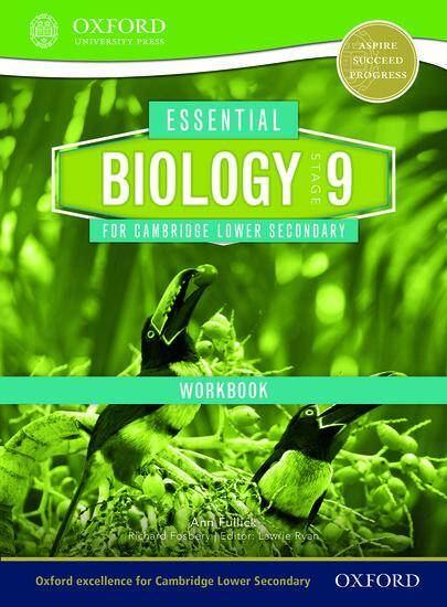 Essential Biology for Cambridge Lower Secondary 9: Workbook