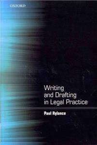 Writing and Drafting in Legal Practice