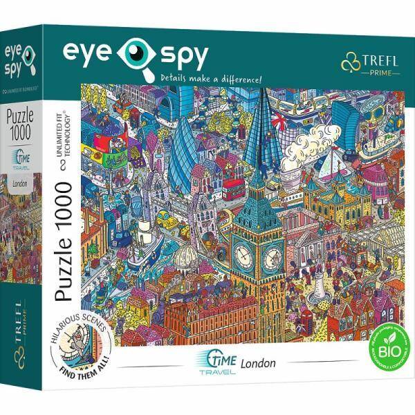 Puzzle 1000el. UFT Eye spy - Time Travel: London, United Kingdom 10750 Trefl