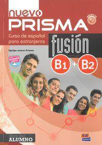 Nuevo Prisma fusion B1+B2 podręcznik + CD