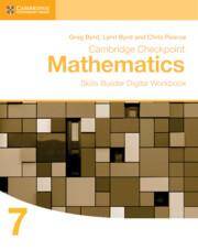 Cambridge Checkpoint Mathematics Skills Builder Digital Workbook 7 (1 Year)