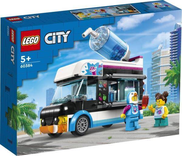 LEGO 60384 CITY Pingwinia furgonetka ze slushem p6