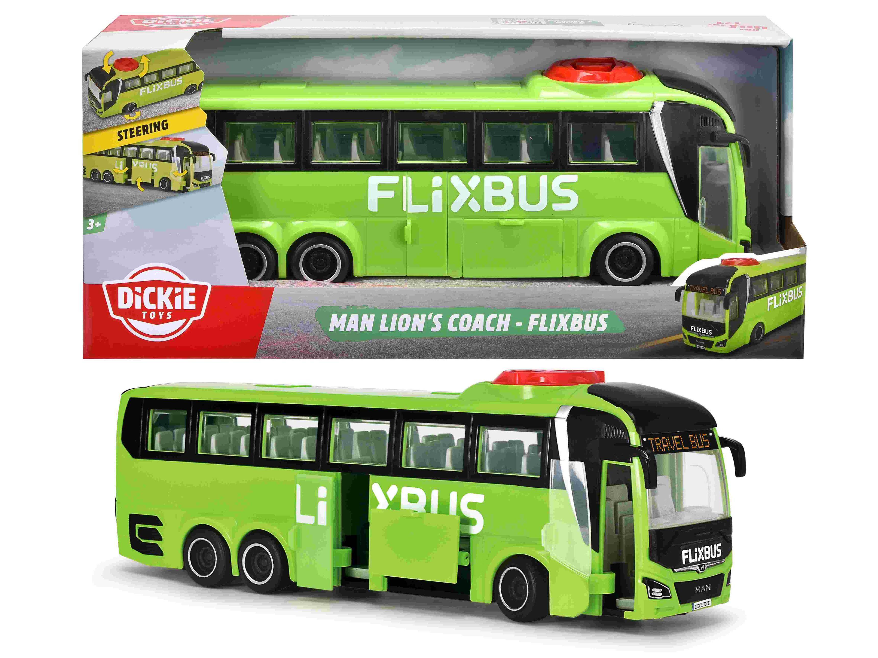 Autobus City Man Flixbus Dickie Toys City 26,5 cm