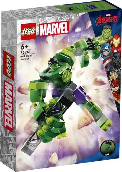 LEGO® 76241 SUPER HEROES Mechaniczna zbroja Hulka p4
