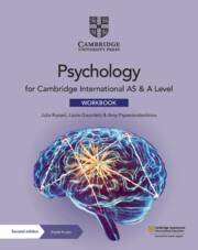 Cambridge International AS & A Level Psychology Workbook with Digital Access (2 Years)