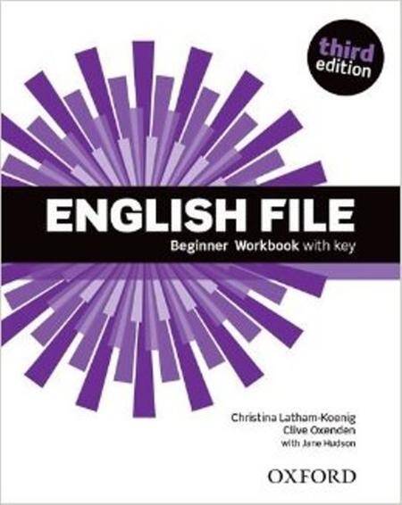 English File Third Edition Beginner Workbook with key