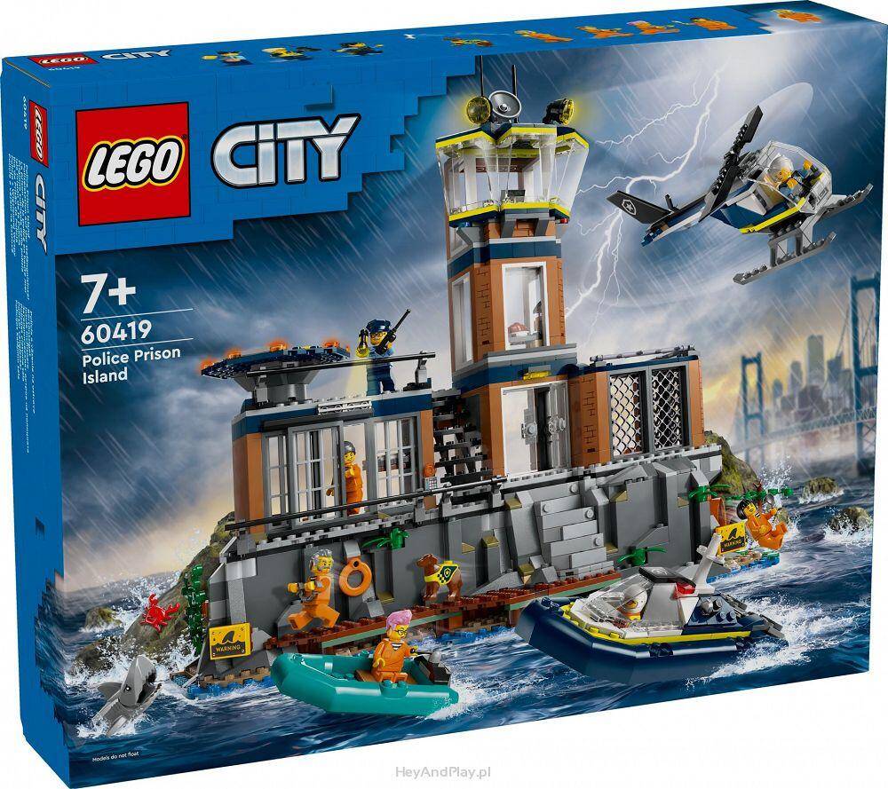 LEGO ®60419 CITY POLICJA Z WIĘZIENNEJ WYSPY