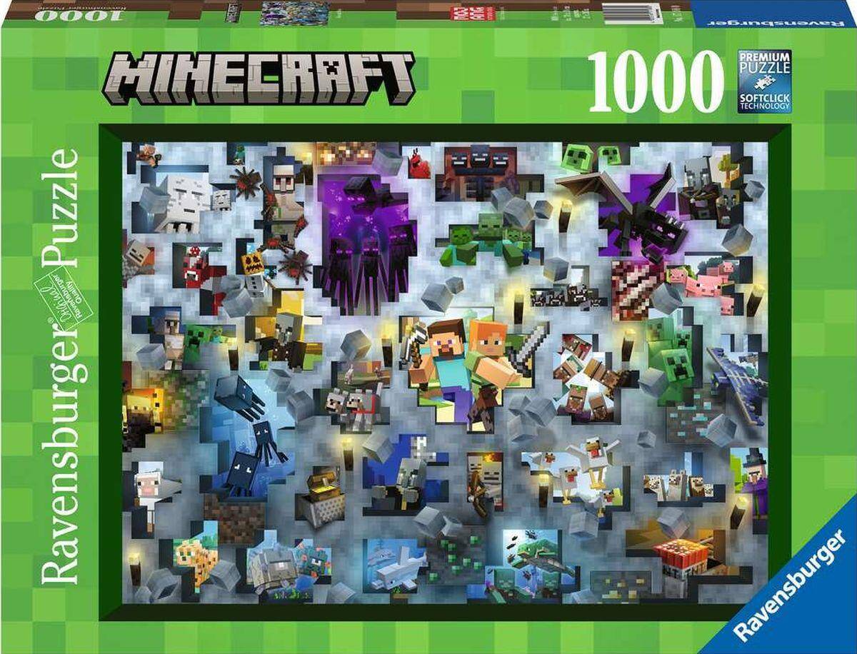 Puzzle Minecraft Challenge 1000 el. 17188 RAVENSBURGER