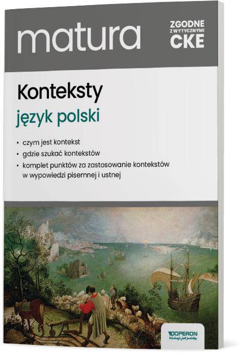 Konteksty Matura 2025 Język Polski