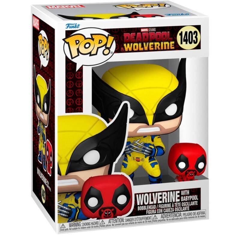 POP & Buddy: Wolverine with babypool