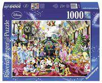 Puzzle Święta z rodziną Disney 1000 el. 195534 RAVENSBURGER