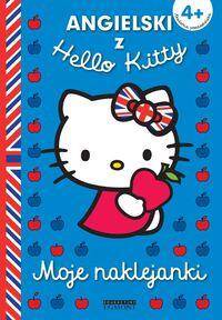 Angielski z Hello Kitty Moje naklejanki (wiek 4 plus)