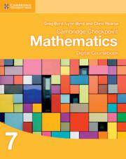 Cambridge Checkpoint Mathematics Digital Coursebook 7 (1 Year)