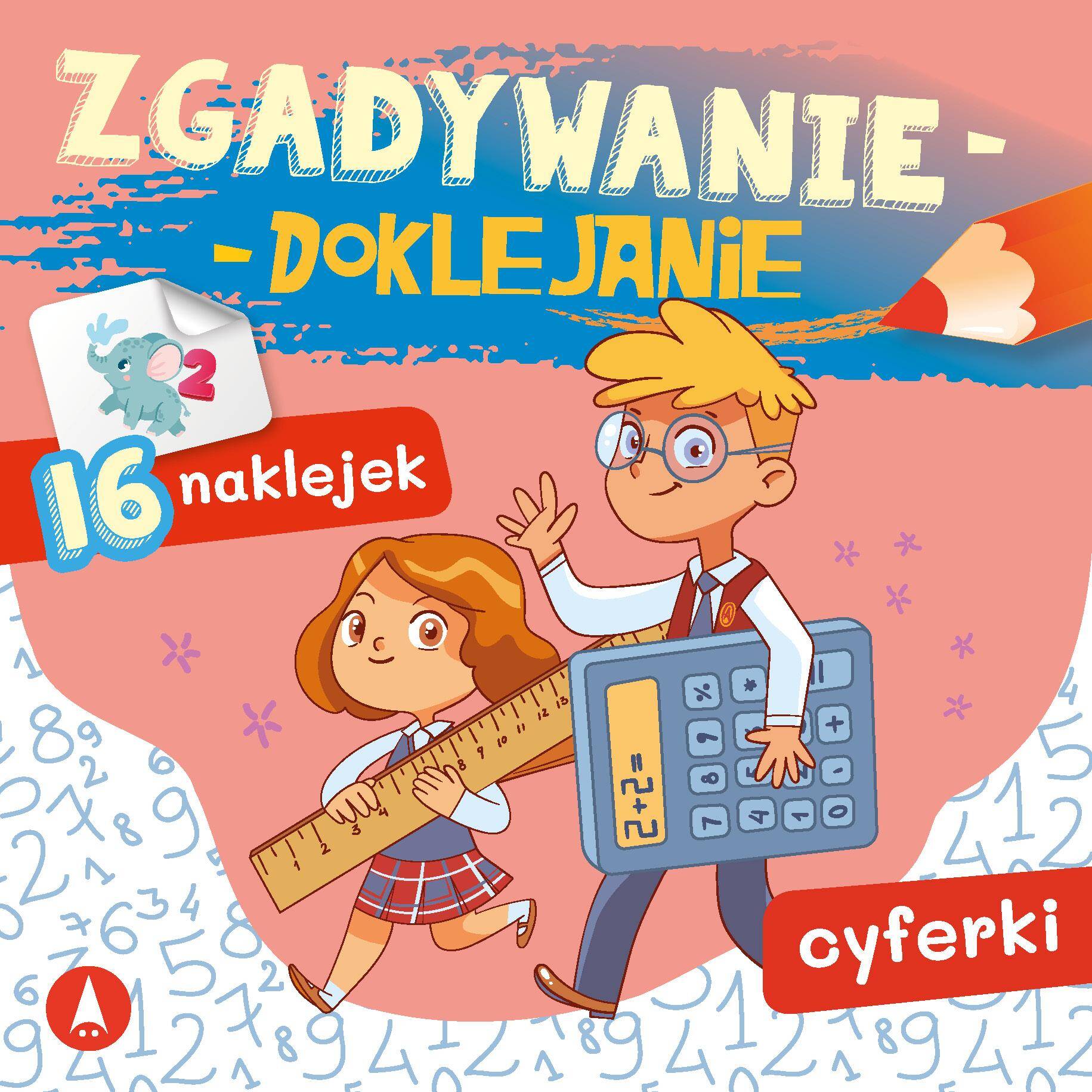 Cyferki. Zgadywanie-doklejanie